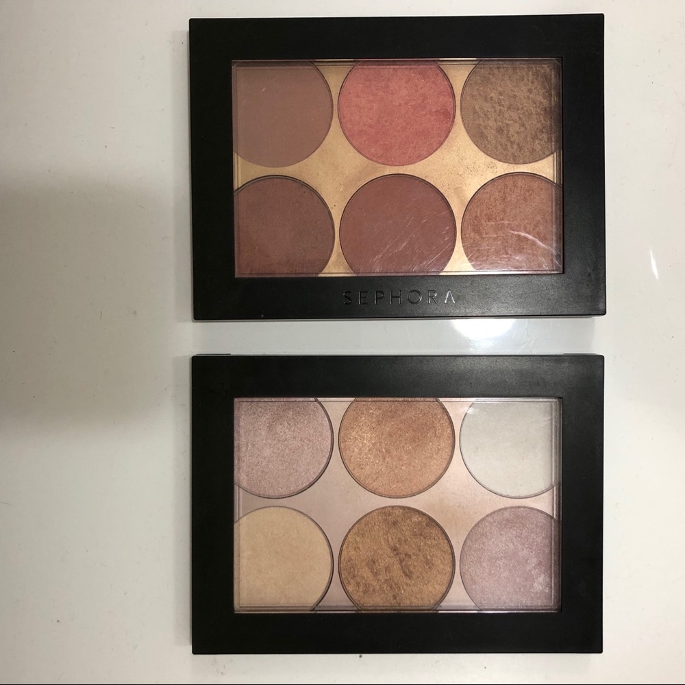 🚫 SOLD 🚫 Sephora blush & luminizing pallets